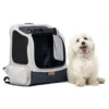 Backpack Pet Carrier 20lbs Comfort Travel Mesh Win...